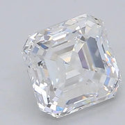 0.71ct Asscher Lab Grown Diamond (Colour D, Clarity VVS2, Cut VG, IGI Certified)